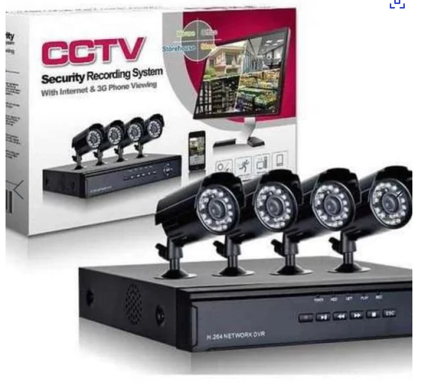 Пълен пакет - Dvr + 4 камери - "KIT" Комплект за видеонаблюдение
