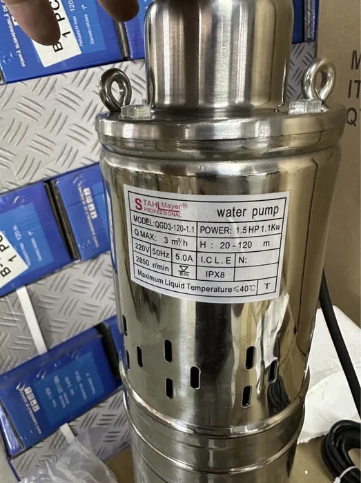Сондажна помпа 1.1kw помпа за чиста вода