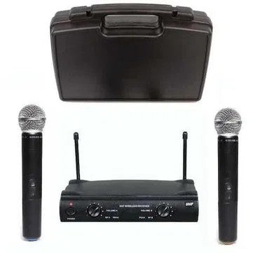 Професионални Микрофони Shure Sm58 Vocal artist 2бр безжични в куфар