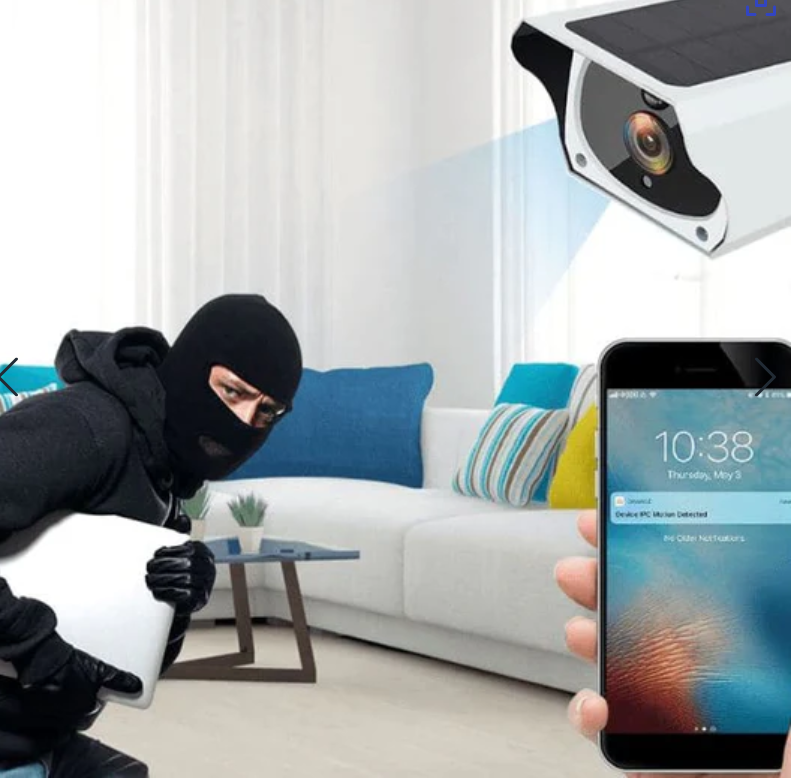 Соларна Водоустойчива Wifi камера FUll HD безжична, безкабелна