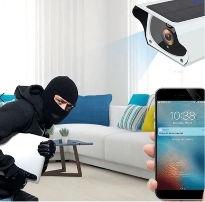 Соларна Водоустойчива Wifi камера FUll HD безжична, безкабелна