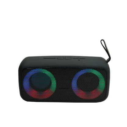 Качествена Мини Bluetooth Тонколона със Силен Бас и RGB светлини
