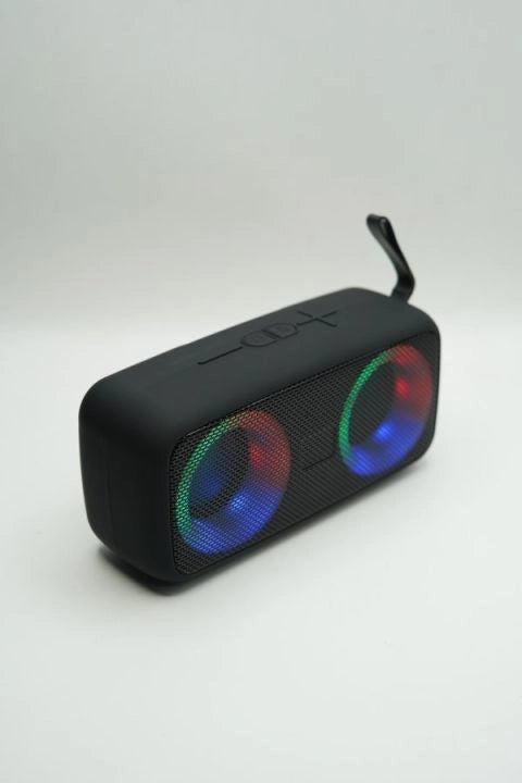 Качествена Мини Bluetooth Тонколона със Силен Бас и RGB светлини
