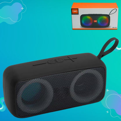 Качествена Мини Bluetooth Тонколона със Силен Бас и RGB светлини