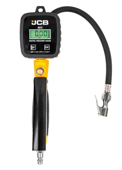 Пистолет за Гуми С Дигитален МАНОМЕТЪР LCD ДИСПЛЕЙ 0-14BAR JCB , A612