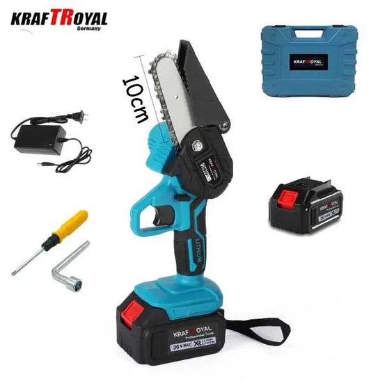Мини акумулаторна резачка 10см KraftRoyal 36V 8AH