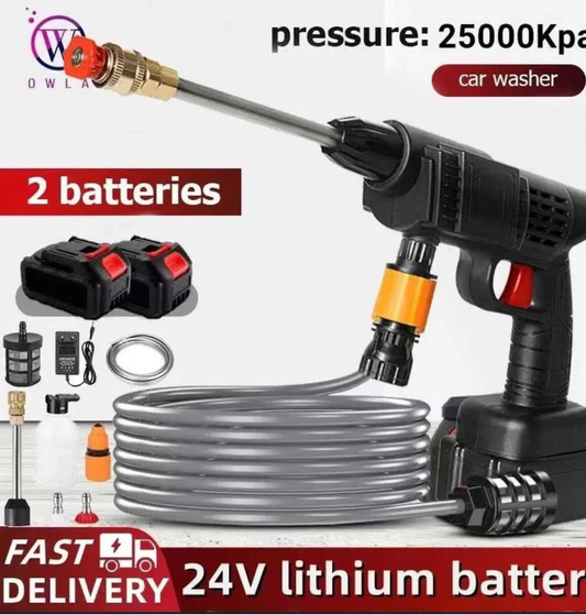 Безкабелна Акумулаторна Водоструйка две батерии 36V 8Ah